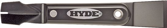 Hyde 02950 Glazing Tool, Slotted V-Shape Blade, HCS, Satin