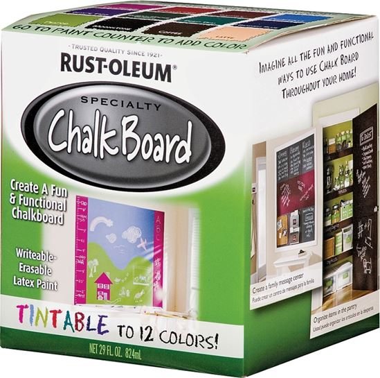 Rust-Oleum 243783 Chalk Paint, Tint Base, 1 qt, Can, Pack of 2