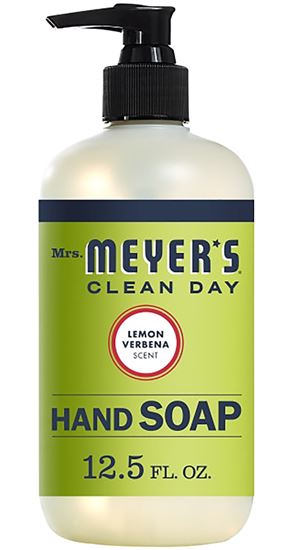 Mrs. Meyer's 12104 Hand Soap, Liquid, Lemon Verbena, 12.5 oz Bottle