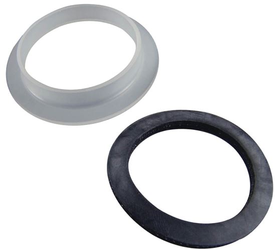 Danco 80046 Washer Assortment, 1-3/8 in ID x 1-3/4 in OD Dia, 1/8 in Thick, Polyethylene/Rubber