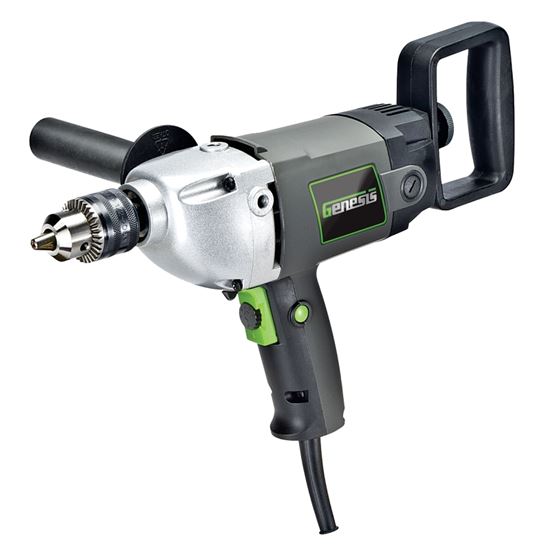 Genesis GSHD1290 Drill, 9 A, 1/2 in Chuck, Keyed Chuck, 6.5 ft L Cord