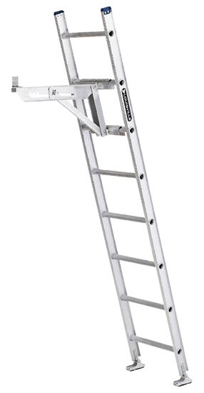 Louisville LP-2100-23 Ladder Jack, Short Body, Aluminum, Gray