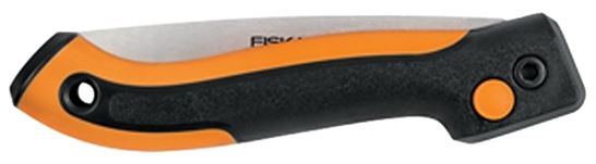 Fiskars 390680-1001 Pruning Saw, 7 in Blade, Steel Blade, Resin Handle, Soft-Grip Handle, 21-1/2 in OAL