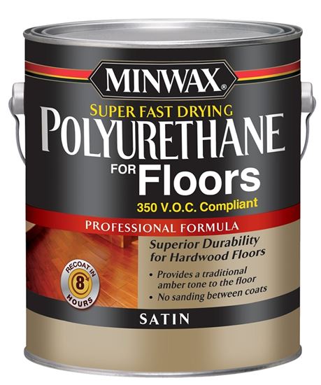 Minwax 130250000 Polyurethane, Liquid, Clear, 1 gal, Can, Pack of 2