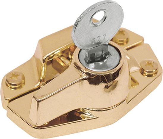 Defender Security U 9927 Sash Lock, Zinc, Brass