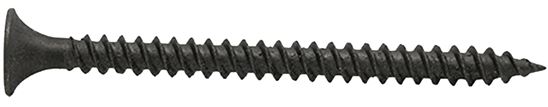 ProFIT 0280108 Screw, #6 Thread, 1-5/8 in L, Fine Thread, Bugle Head, Phillips Drive, Sharp Point, Phosphate, 222/BX