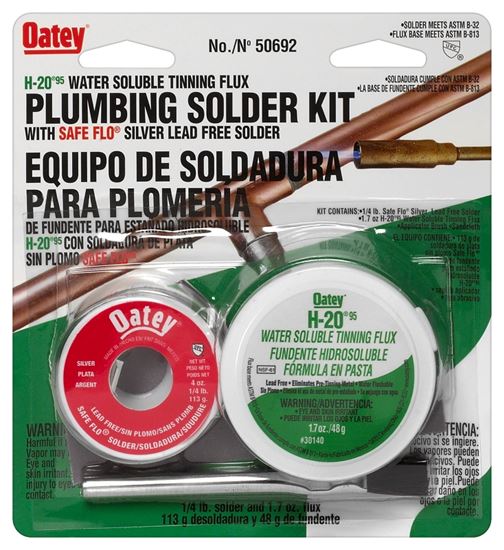 Oatey 50692 Wire Solder Kit, 1 oz 1 oz, Solid