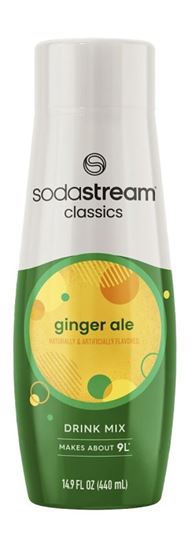 Sodastream Classics 1424201012 Soda Drink Mix, Water, Ginger Ale, 14.9 fl-oz Bottle, Pack of 4