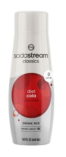 Sodastream Classics 1424221012 Soda Drink Mix, Water, Diet Cola, 14.9 fl-oz Bottle, Pack of 4