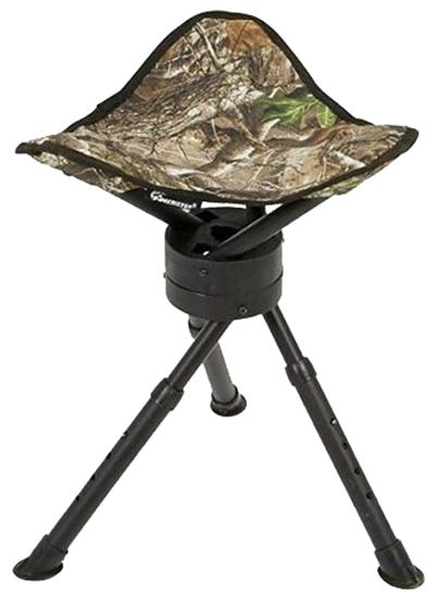 Ameristep AMEFT1011 Foldable, Steel Frame, Fabric Seat, Mossy Oak Seat