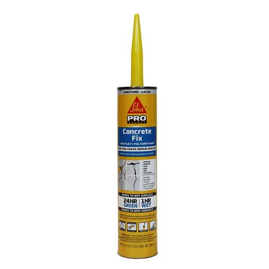 Sika SIKAFLEX PRO SELECT Series 515318 Crack Fix, Gray, 10.1 oz, Cartridge