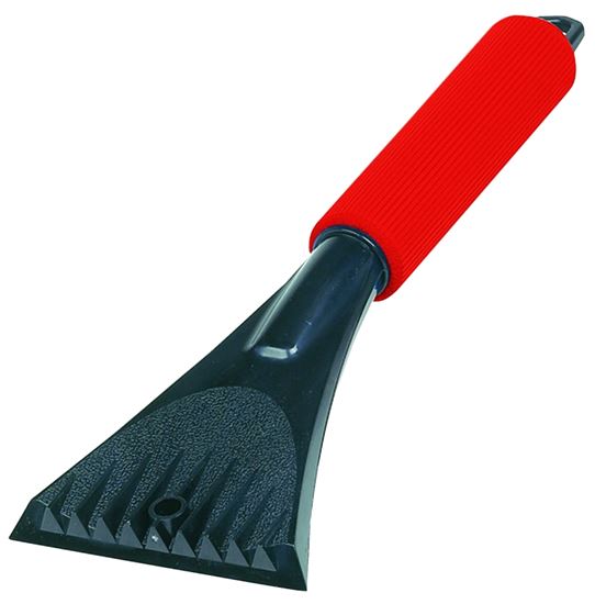 SubZero Klondike 1124F Ice Scraper, 4 in W Blade, Plastic Handle