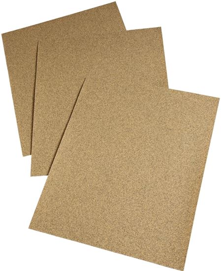 3M 02118 Sandpaper Sheet, 11 in L, 9 in W, Coarse, 40 Grit, Aluminum Oxide Abrasive, Paper Backing