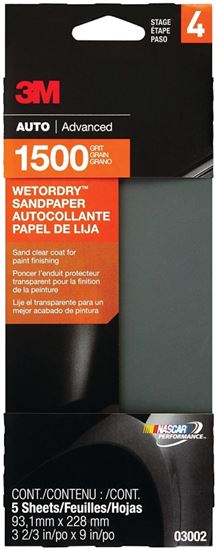 Bondo Wetordry 03002 Automotive Sandpaper