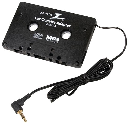 Zenith AA1001CA Cassette Adapter, 4 in L