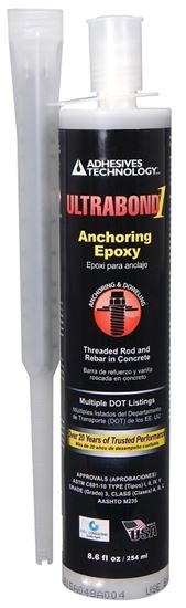 Ultrabond A9-1 Epoxy, Paste, Black/White, 8.6 oz, Cartridge