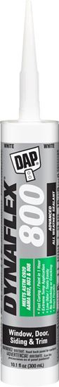 DAP 80800 Premium Polymer Sealant, Off-White, 1 day Curing, 20 to 120 deg F, 10.1 oz Cartridge