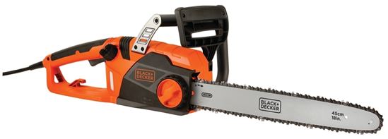 Black+Decker CS1518 Chainsaw, 15 A, 120 V, 18 in L Bar/Chain