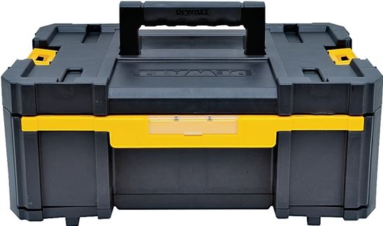 DeWALT TSTAK III Series DWST17803 Single Deep Drawer, 16.5 lb, Plastic, Black, 3-Compartment