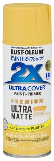 Rust-Oleum 331186 Spray Paint, Matte, Golden Leaf, 12 oz, Can