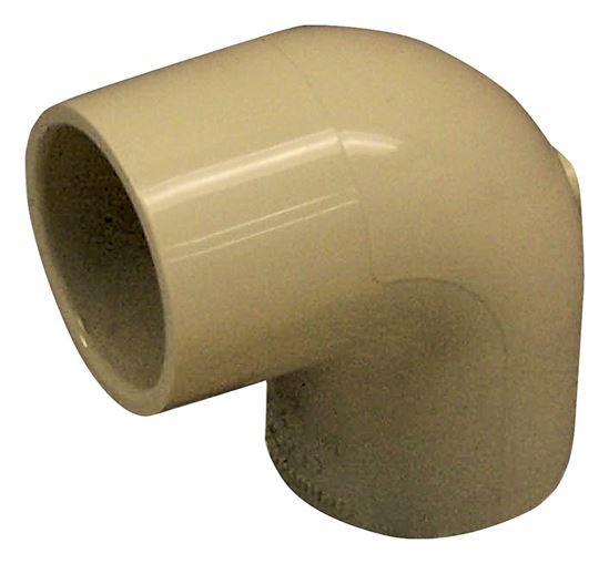 NIBCO T00110D Pipe Elbow, 3/4 in, Slip, 90 deg Angle, CPVC, 40 Schedule