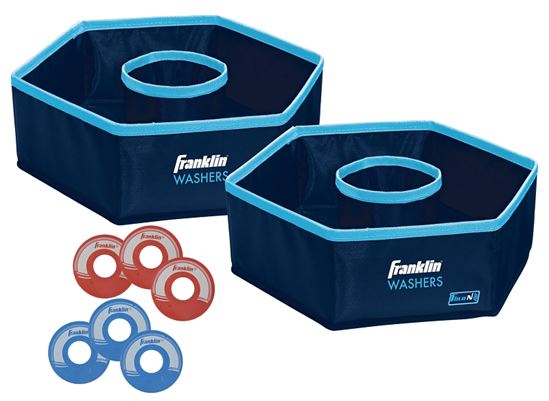 Franklin Sports 51600 Starter Washer Set, 6 years, Plastic/Steel, Blue/Red