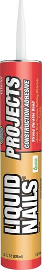 Liquid Nails LNP-704 Project Construction Adhesive, Off-White, 28 oz Cartridge