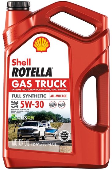 Shell Rotella Gas Truck 550050319 Synthetic Motor Oil, 5W-30, 5 qt Bottle, Pack of 3