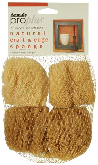 Armaly ProPlus 15204 Faux Artist Sea Sponge, Economical, Reusable, Beige, Natural