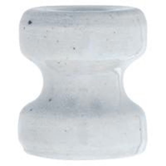 Zareba WP6-10 Corner Post Insulator, Porcelain, White