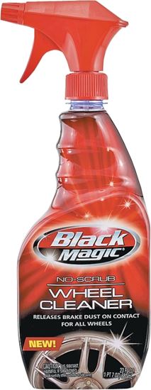 Black Magic BM41023 Wheel Cleaner, 23 oz Bottle, Liquid, Cherry