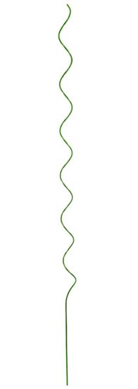 Gardener's Blue Ribbon 901267GR6 Twisted Garden Stake, 60 in L, Steel, Green, Powder-Coated, Pack of 6