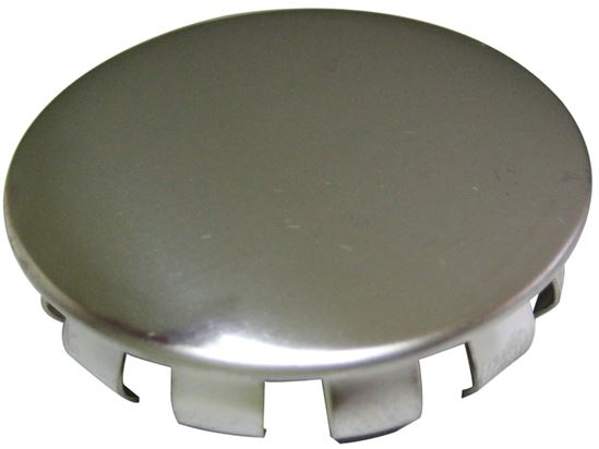 Plumb Pak PP815-11 Faucet Hole Cover, Snap-In, Stainless Steel, For: Sink and Faucets