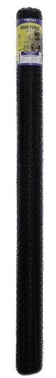 Tenax 001096 Deer Fence, 100 ft L, 7-1/2 ft H, 1-7/9 x 1-32/33 in Mesh, Polypropylene, Black