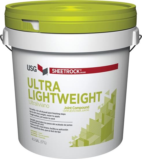 USG 381903048 Joint Compound, Paste, Off-White, 4.5 gal