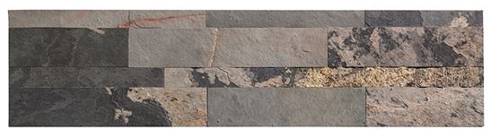 Aspect A9081 Wall Tile, Natural Stone, Gray/Medley Slate, Pack of 5