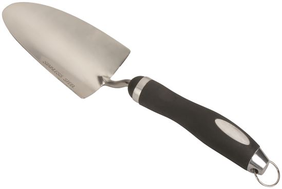 Landscapers Select GT930AS Garden/Transplanting Trowel, 6 in L Blade, 3-1/2 in W Blade, Stainless Steel Blade