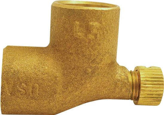 Elkhart Products 10159239/10151120 Pipe Elbow, 3/4 in, Sweat, 90 deg Angle, Brass