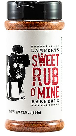 Lambert's Sweet Swine O' Mine SS02005N BBQ Rub, Sweet, 12.5 oz, Bottle