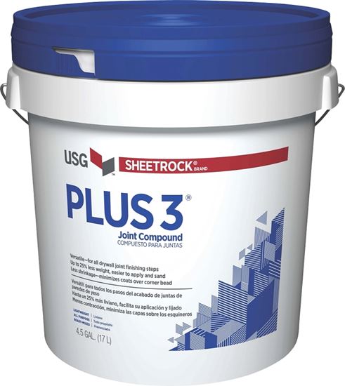 USG 381466048 Joint Compound, Paste, Off-White, 4.5 gal