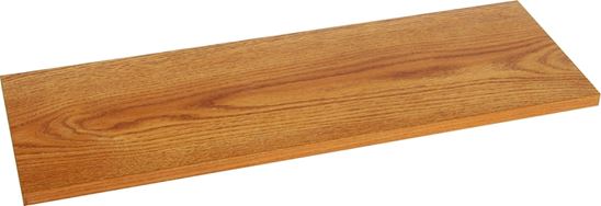 Knape & Vogt 1980 OK 12X24 Shelf Board, 200 lb, 5-Shelf, 24 in L, 12 in W, Particleboard, Pack of 5