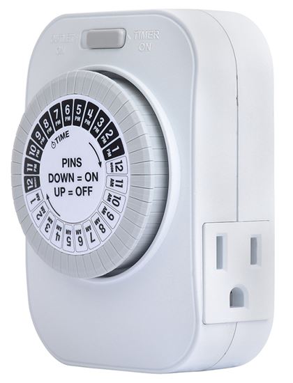 AmerTac TM1609DHB Daily Timer, 15 A