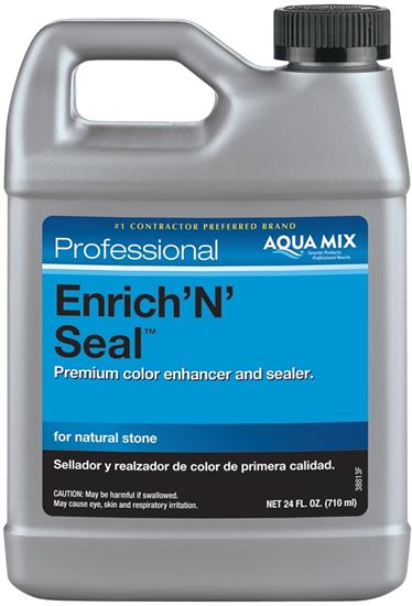 CUSTOM AquaMix Enrich n Seal AMES24Z Tile Sealer, Liquid, Clear, 24 oz, Bottle