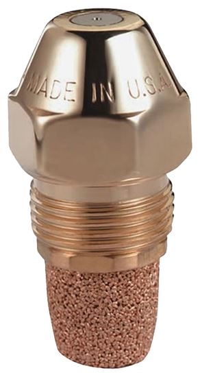 Delavan NOZ50-80A Oil Burner Nozzle, 80 deg Spray, Hollow-Cone, 2.5 gph, Brass