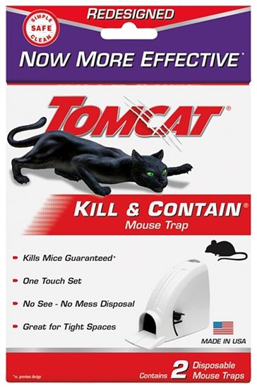 Tomcat 0360696 Kill and Contain Mouse Trap, Pack of 96