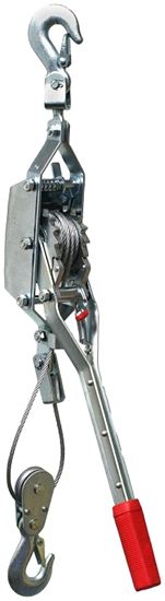 American Power Pull 18600 Cable Puller, 2 ton Lifting, 3/16 in Dia Rope/Cable, 6 ft Lift