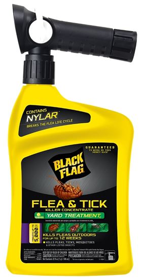 Black Flag HG-11108 Flea and Tick Spray, Haze Liquid, Pale Yellow, 32 oz