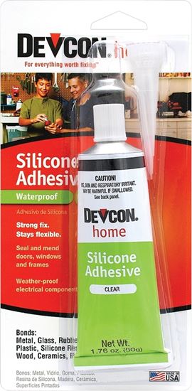 Devcon 12045 Adhesive, Paste, Vinegar, Clear, 1 oz, Tube