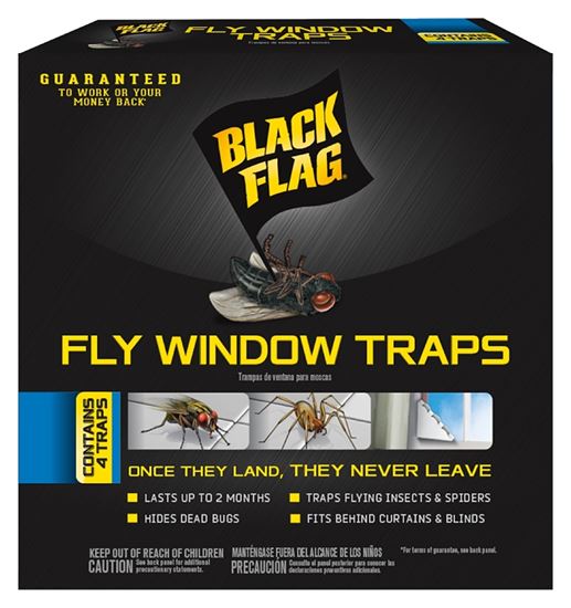 Black Flag HG-11017 Fly Window Trap, Solid, 1 Pack