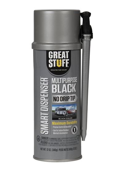 Great Stuff 99112876 Multi-Purpose Insulating Foam Sealant, Black